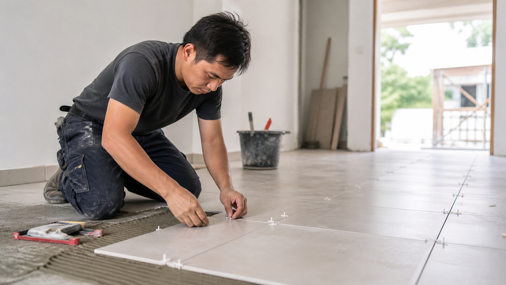 Tile setter